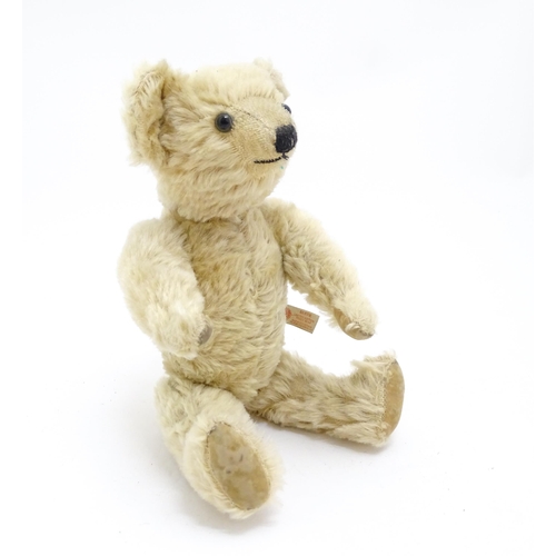 1442 - Toy: A 20thC Past Times mohair teddy bear - Bertie, with stitched nose and mouth, pad paws and artic... 