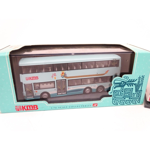 1479 - Toys: A quantity of assorted die cast scale model Corgi Far Eastern Buses to include KMB Christmas O... 