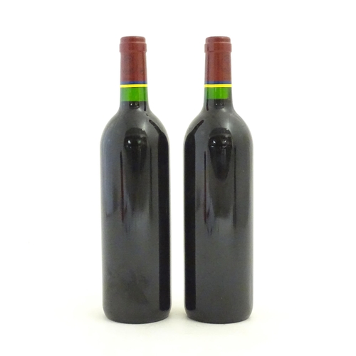 1207 - Red Wine : Two bottles (750ml) of 2001 Chateau Duhart-Milon Domaines Barons De Rothchild (Lafite) Pa... 