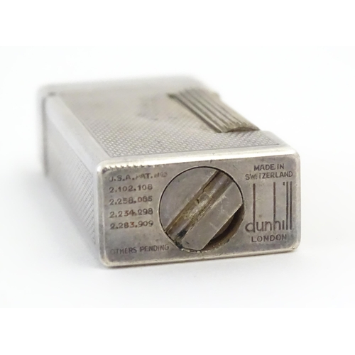 1241 - A mid 20thC cased Dunhill 'Auto-Rollalite' lighter, together with five others by Colibri, Ronson, Th... 