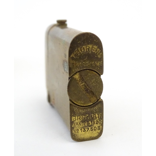 1241 - A mid 20thC cased Dunhill 'Auto-Rollalite' lighter, together with five others by Colibri, Ronson, Th... 