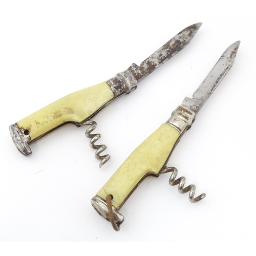 1291 - A quantity of 20thC penknives, including examples made in Sheffield by Robertsons, Richards and Robi... 