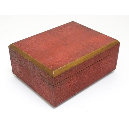 1332 - A quantity of assorted late 19thC and later boxes to include a strong box with painted decoration, a... 