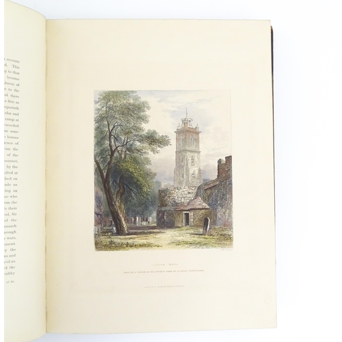 884 - Book: Vestiges of Old London - A series of etching from original engravings illustrative of the monu... 