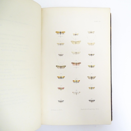 895 - Book: A Natural History of British Moths, volume 4, by the Rev. F. O. Morris. Published by Henry Edw... 