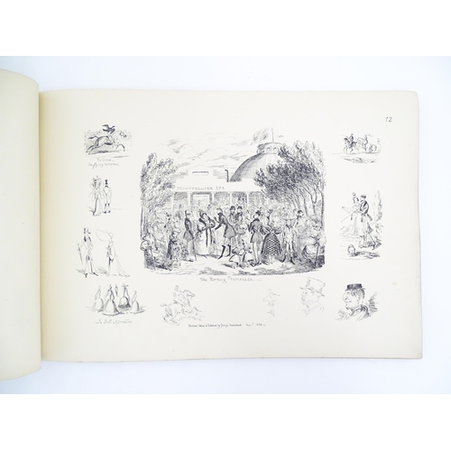 909 - Books: My Sketch Book, volume 1, by George Cruikshank. Published 1834. Together with Scraps and Sket... 