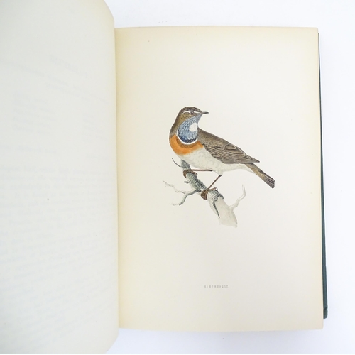 915 - Book: A History of British Birds, volume 3, by the Rev. F. O. Morris. Published by George Bell & Son... 