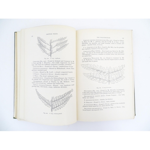 916 - Book: British Ferns and their Varieties, by Charles T. Druery. Published by George Routledge & Sons,... 