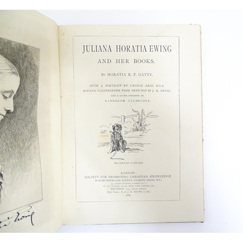 925 - Books: Eight books by Juliana Horatia Ewing comprising Mrs Overtheway's Remembrances (1909), Lob Lie... 