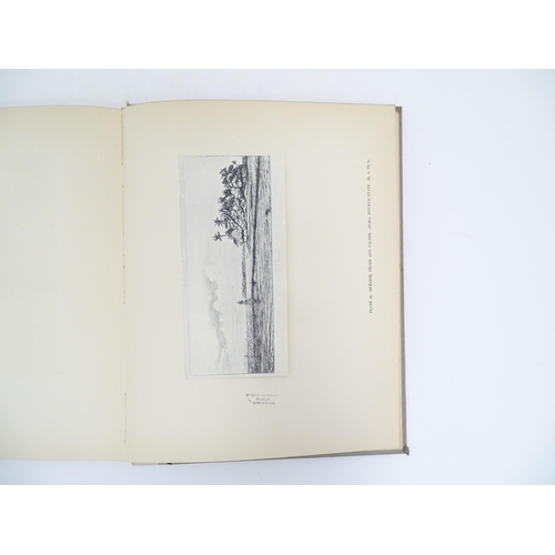 926 - Books: The Etchings of Charles Meryon, by Campbell Dodgson, edited by Geoffrey Holme. Published by T... 