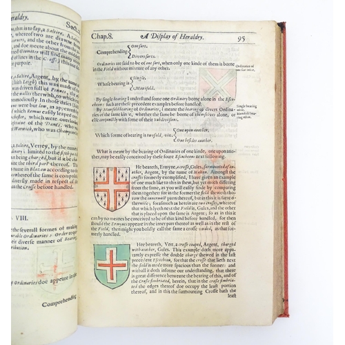 927 - Book: A Display of Heraldrie / Heraldry - Manifesting a more easie accesse to the knowledge thereof ... 