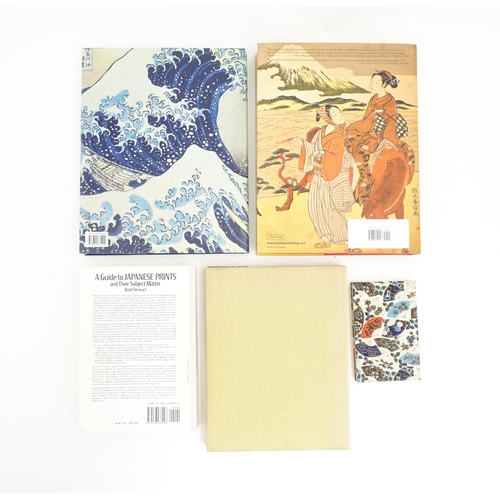 930 - Books: Five books on the subject of Japanese prints comprising A Guide to Japanese Prints and their ... 