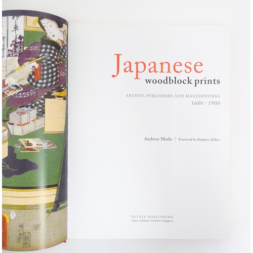 930 - Books: Five books on the subject of Japanese prints comprising A Guide to Japanese Prints and their ... 