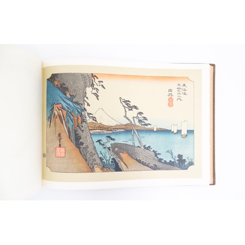 931 - Book: The Fifty-Three Stage of the Tokaido by Hiroshige. Published by Heibonsha Ltd, Tokyo, Japan, 1... 