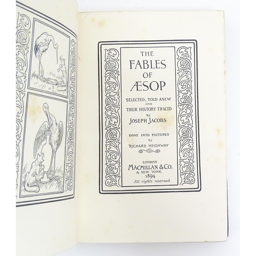 944 - Books: Les Fables d'Esope, Comedie, by Edme M. Boursault. Published by Theodore Girard, Paris, 1690.... 