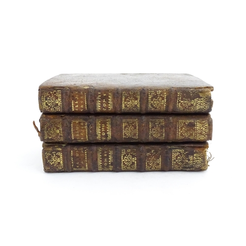 946 - Books: Ibrahim, ou, L'illustre Bassa, volumes 1, 2 & 4, by Madeleine de Scudery. Published by P Witt... 