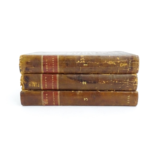 947 - Books: Reliques of Ancient English Poetry, volumes 1-3, by Bishop Thomas Percy. Printed for J. Dodsl... 