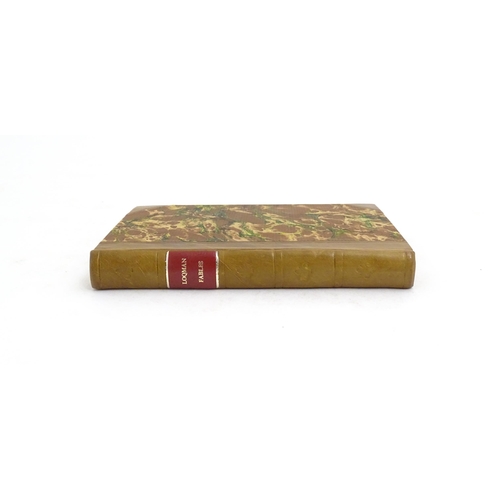 951 - Book: Fables de Loqman, surnomme le Sage, by Jean Joseph Marcel, second edition. Published in Paris,... 