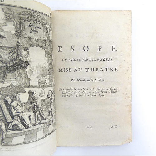 952 - Books: Esop - A Comedy, As it is acted at the Theatre Royal in Drury Lane. Printed for W. Feales, Lo... 