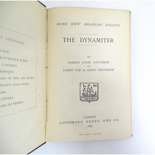 959 - Books: Six assorted books comprising The Dynamiter by Robert Louis Stevenson and Fanny van de Grift ... 