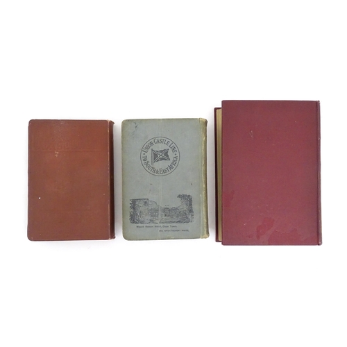 963 - Books: Three assorted books comprising The Nile - Notes for travellers in Egypt, by E. A Wallis Budg... 