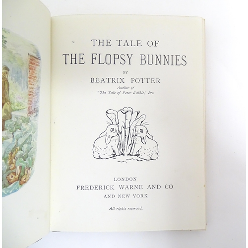 966 - Books: Nine Beatrix Potter books to include The Tale of Mrs Tiggy-Winkle, 1905; The Tale of the Flop... 