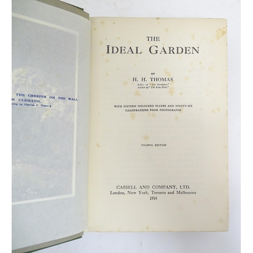 970 - Books: Four books on the subject of gardening comprising The Perfect Garden by Walter P. Wright, 190... 