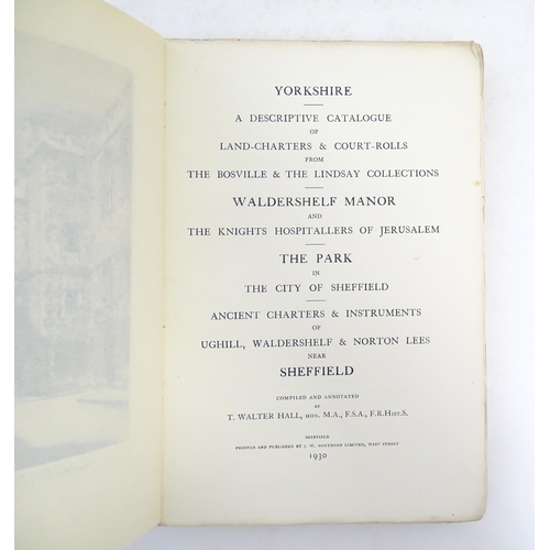 1028 - Books: Four books on the subject of Yorkshire to include Yorkshire - Past & Present, A history and a... 