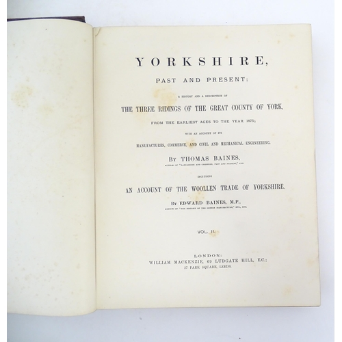 1028 - Books: Four books on the subject of Yorkshire to include Yorkshire - Past & Present, A history and a... 