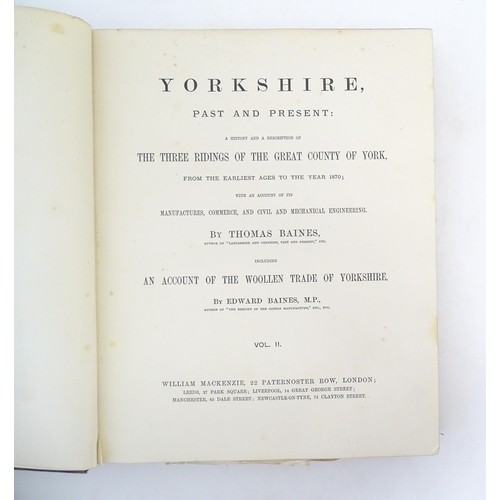 1028 - Books: Four books on the subject of Yorkshire to include Yorkshire - Past & Present, A history and a... 