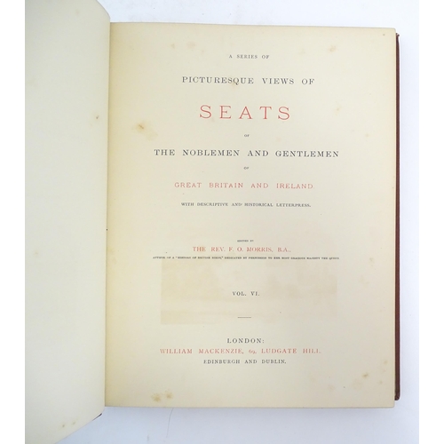 1032 - Books: A Series of Picturesque View of Seats of the Noblemen and Gentlemen in Great Britain and Irel... 