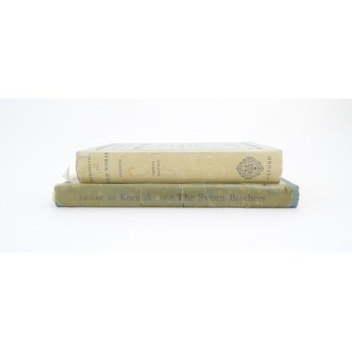 1043 - Books: Two books relating to Iceland comprising An Introduction to Old Norse, by E. V. Gordon, 1966,... 