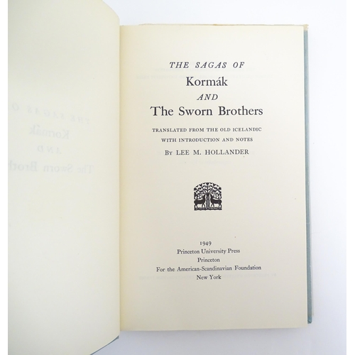 1043 - Books: Two books relating to Iceland comprising An Introduction to Old Norse, by E. V. Gordon, 1966,... 