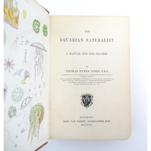 1044 - Books: Two books on the subject of natural history, comprising Glaucus, or The Wonders of the Shore,... 