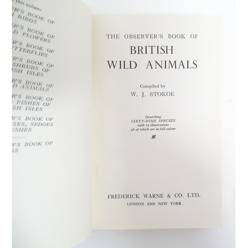 1045 - Books: A quantity of Observer's books to include British Grasses, Sedges & Rushes compiled by J. W. ... 