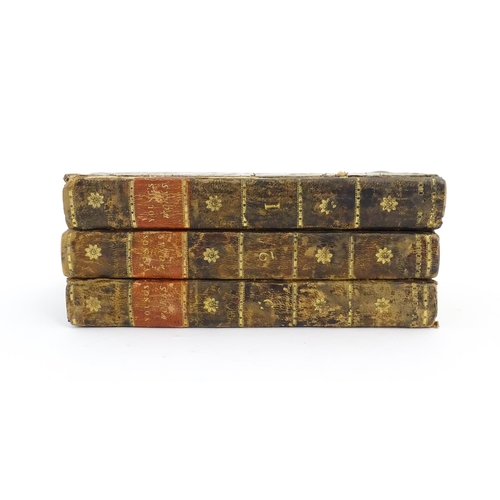 1049 - Books: The Works of Edward Young, in three volumes. Printed in London, 1798 (3)