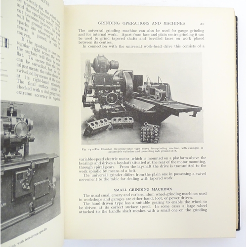 1059 - Books: Engineering Workshop Practice, in three volumes, by Arthur W. Judge. Published The Caxton Pub... 