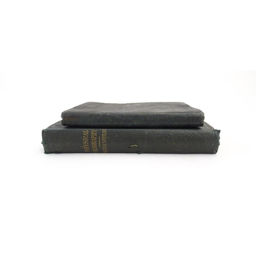 1061 - Books: Two assorted books comprising The Principles of Physical Geography, by the Rev. C. G. Nicolay... 