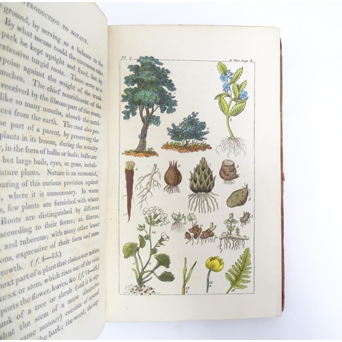 1064 - Books: An Introduction to Botany, by Priscilla Wakefield. Published in London, 1823. Together with A... 