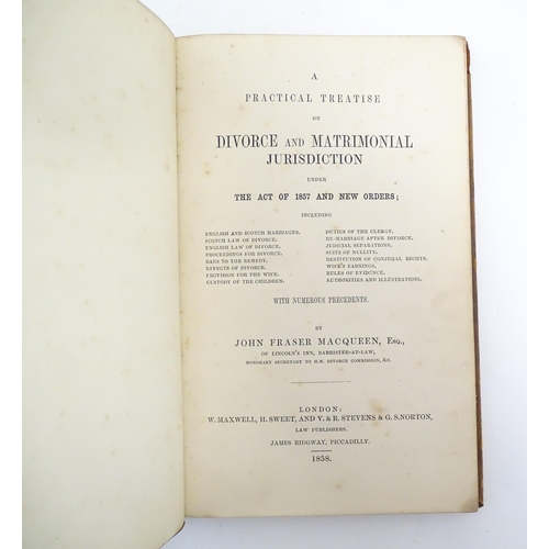 1066 - Books: Commentaries on the Law of England, by William Blackstone. Published Oxford, 1778. Together w... 