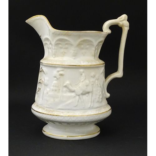 208 - A Victorian treacle glazed character jug modelled as the bust of the Duke of Wellington. Together wi... 