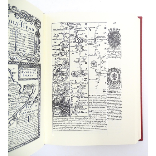 981 - Book: Facsimile edition of Britannia Depicta, or Ogilby Improved Road Atlas of England and Wales, 17... 