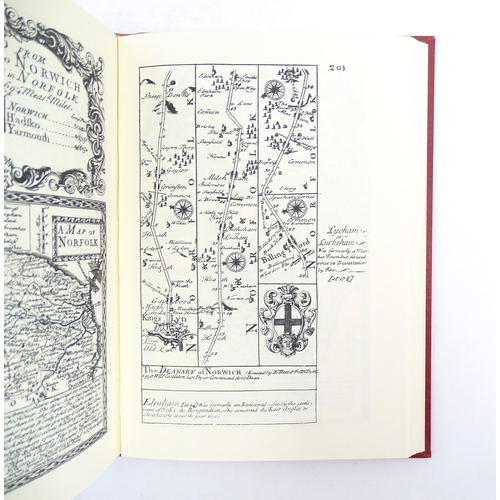 981 - Book: Facsimile edition of Britannia Depicta, or Ogilby Improved Road Atlas of England and Wales, 17... 