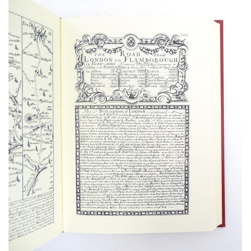 981 - Book: Facsimile edition of Britannia Depicta, or Ogilby Improved Road Atlas of England and Wales, 17... 