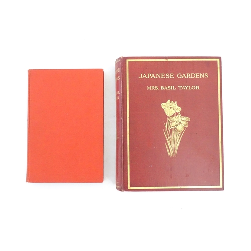 995 - Books: Two books comprising The Theory of Japanese Flower Arrangements by Josiah Conder, 1935, and J... 