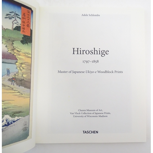 997 - Books: A quantity of books relating to Japanese artists comprising Hokusai - Mountains and Water, Fl... 