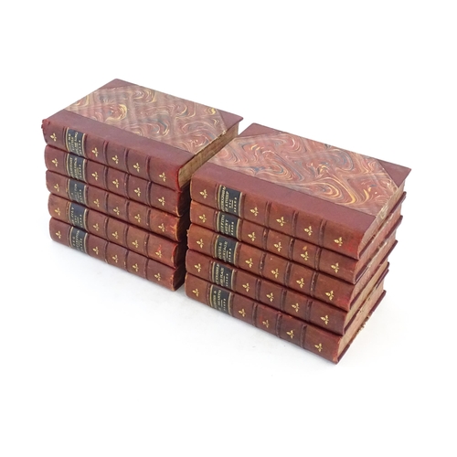 998 - Books: Ten volumes of the Works of Charles Reade comprising Griffith Gaunt, 1891; The Autobiography ... 