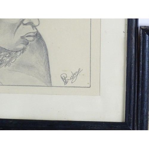 1992 - Five assorted 20th century works comprising two watercolours by J. P. Ludu (1925-1965) one depicting... 