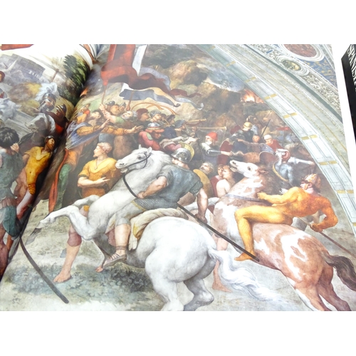 1072 - Books: The Complete Work of Michelangelo (two volumes with folio cover) pub. 1968, together with The... 