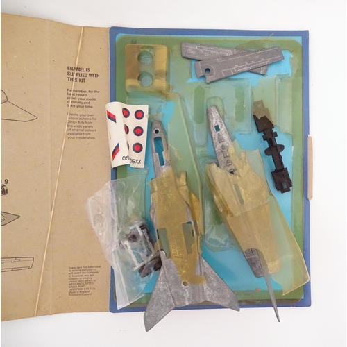 76 - Toys: Two 20thC partial die cast scale model Dinky Kits for Panavia Multi Role Combat Aircraft, and ... 